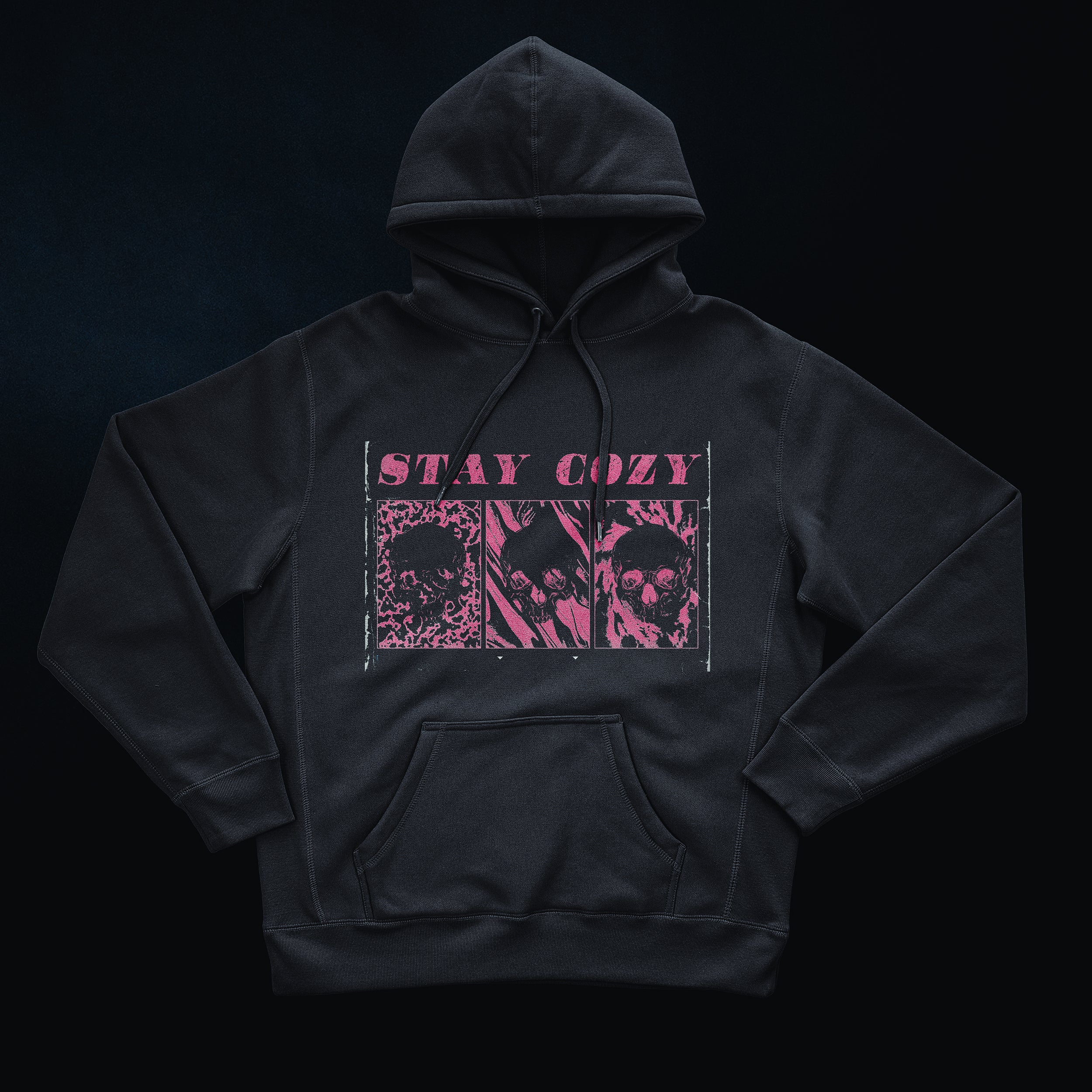 Pink & Black (Hoodie) - Stay Cozy Clothing