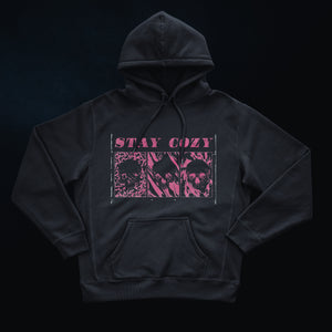 Pink & Black (Hoodie) - Stay Cozy Clothing